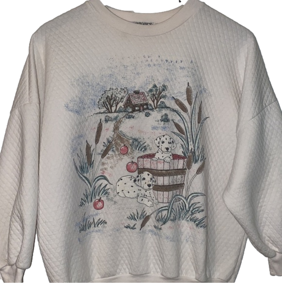 Sweaters - 3/$30 Vintage 90s Puppy Sweater